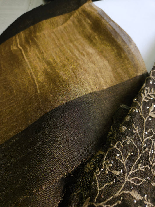 Pure Zari Tissue 2-Piece Suit (PSC123)