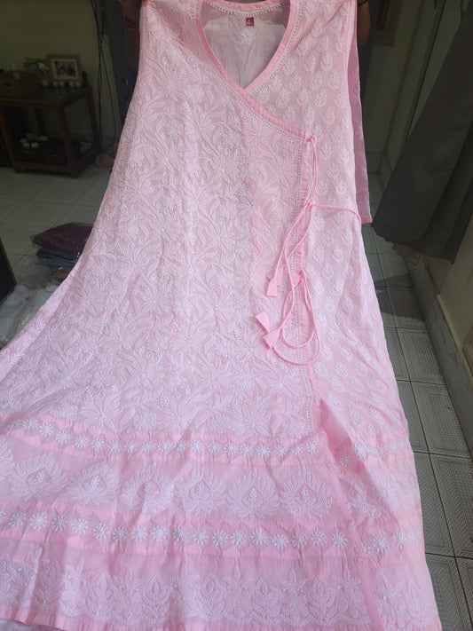 Soft Cotton Voil Angarkha Size 44 and 46 (PSC160)