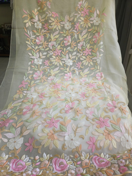 Organza Silk 2-Piece Suit (PSC209)