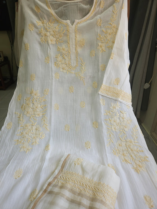 Malmal Chanderi 2-Piece Suit (PSC086)