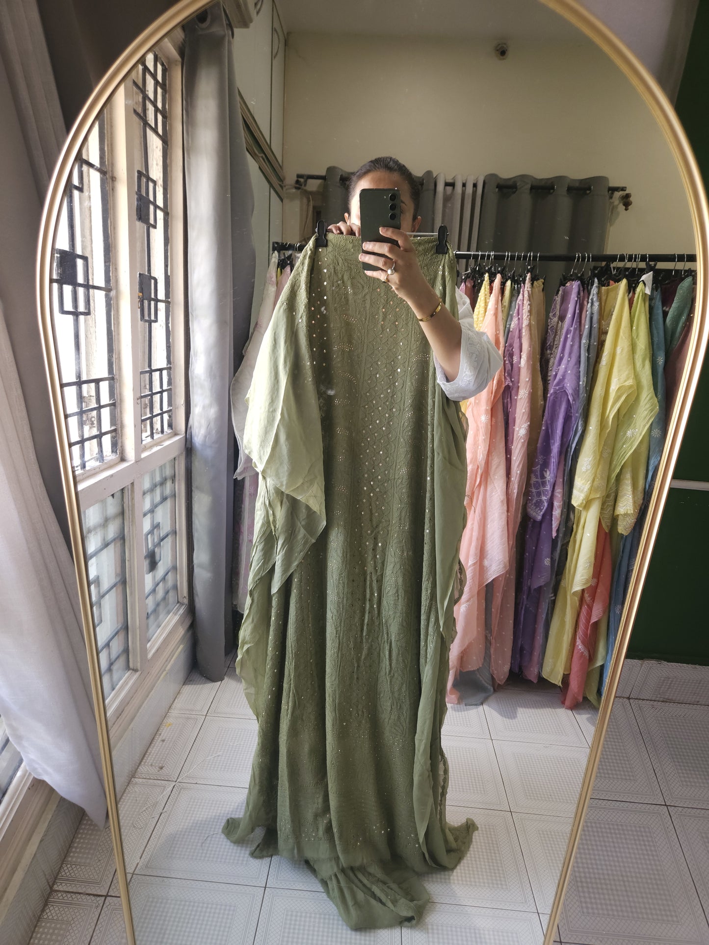 Viscose Georgette 3-Piece Suit