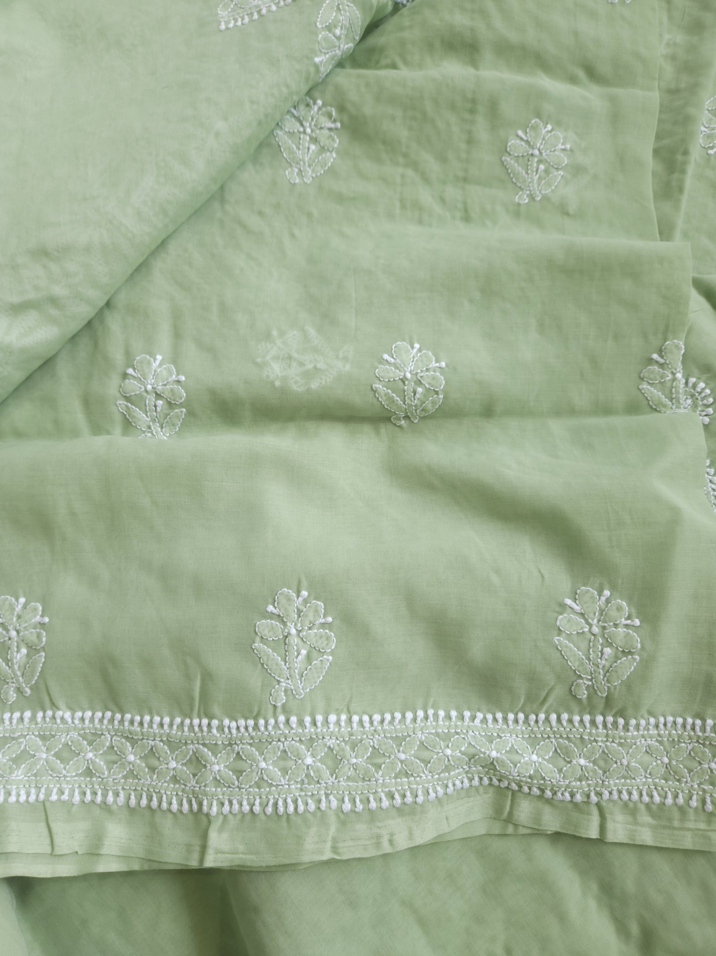 Soft Cotton Voil 3-Piece Suit