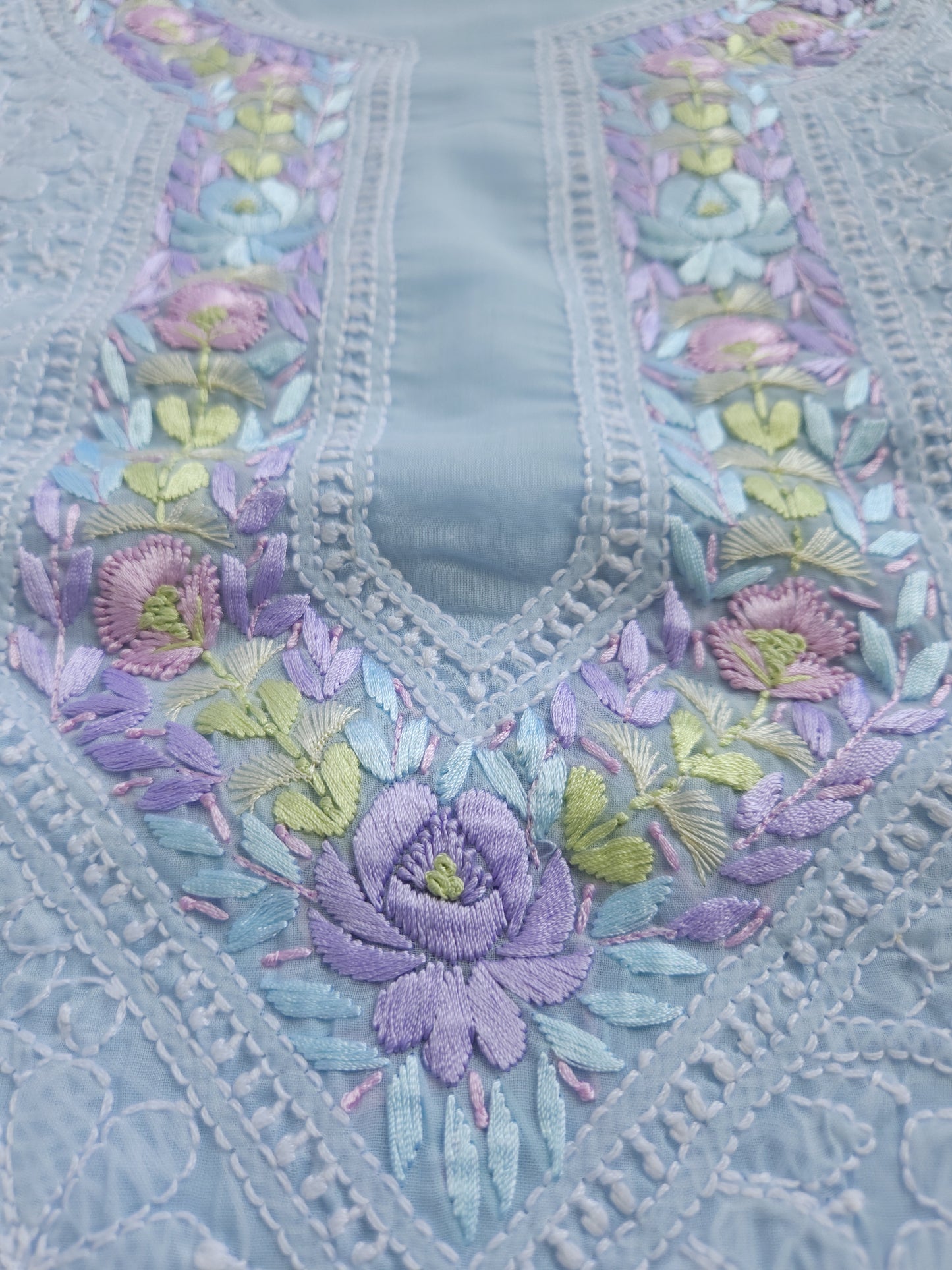 Soft Cotton Voil 3-Piece Suit