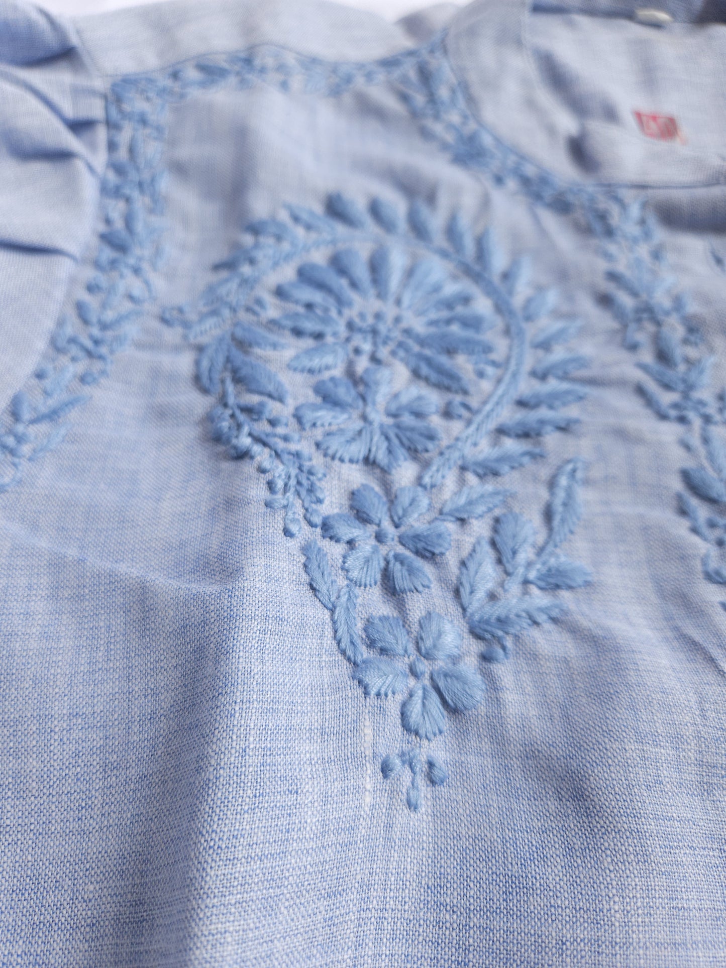 Linen Shirt (Blue)