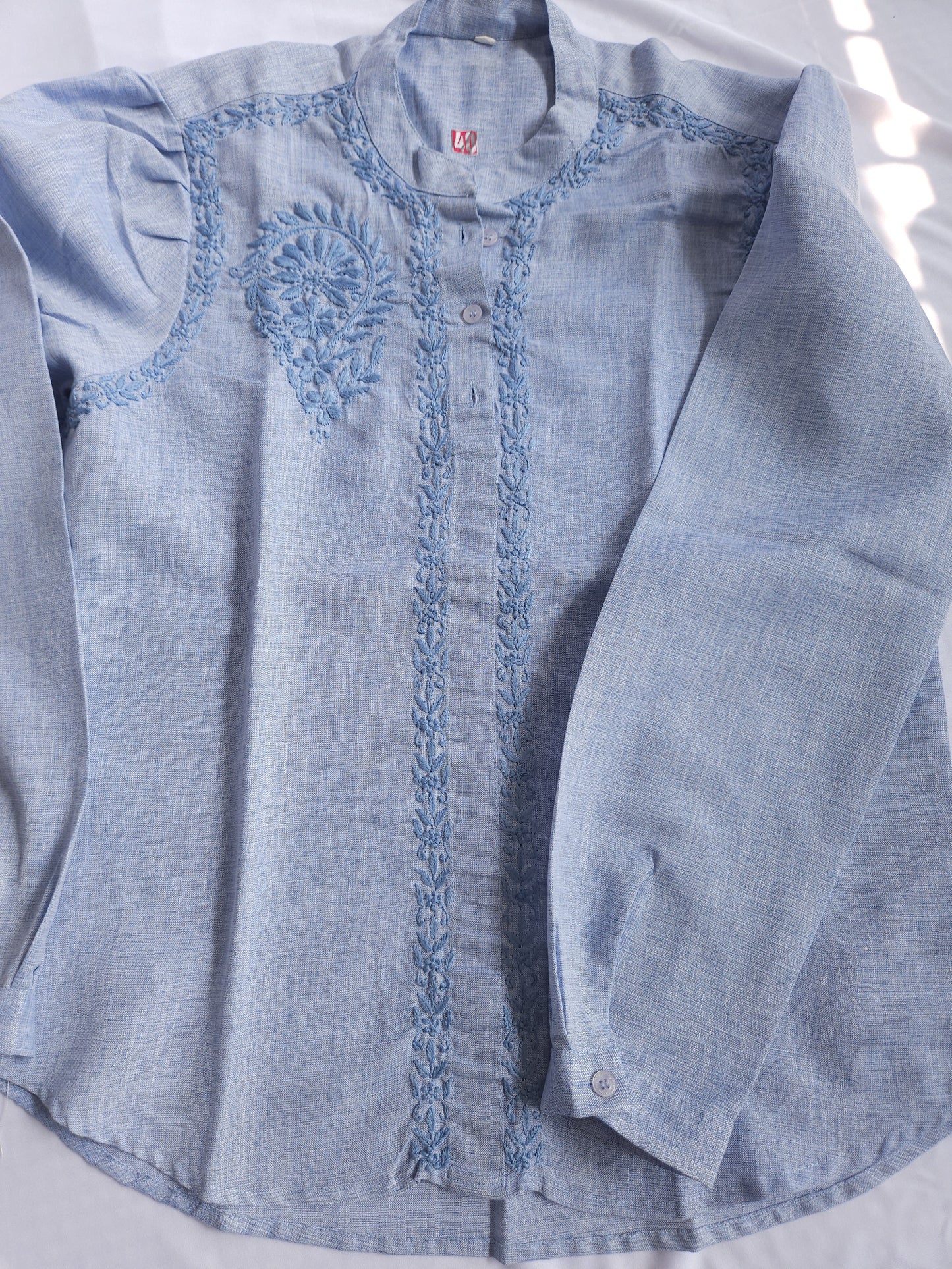 Linen Shirt (Blue)