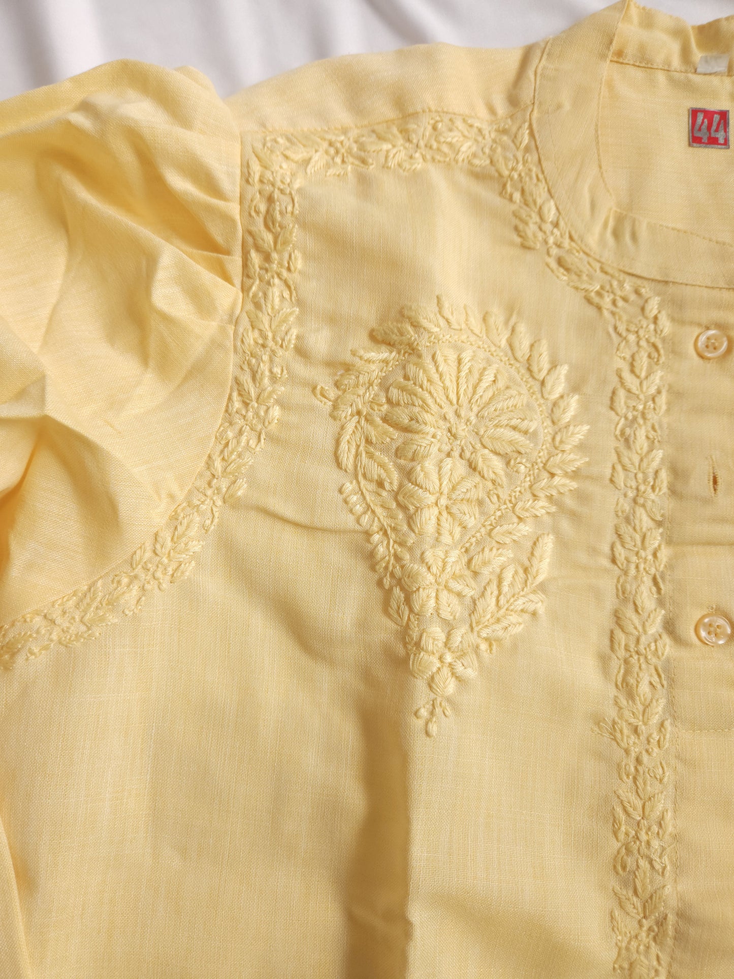 Linen Shirt (Yellow)