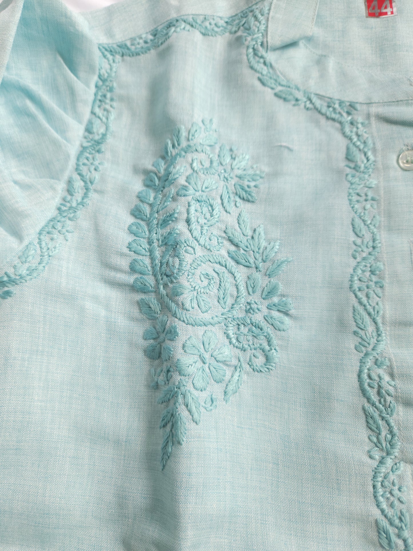 Linen Shirt (Sea Green)
