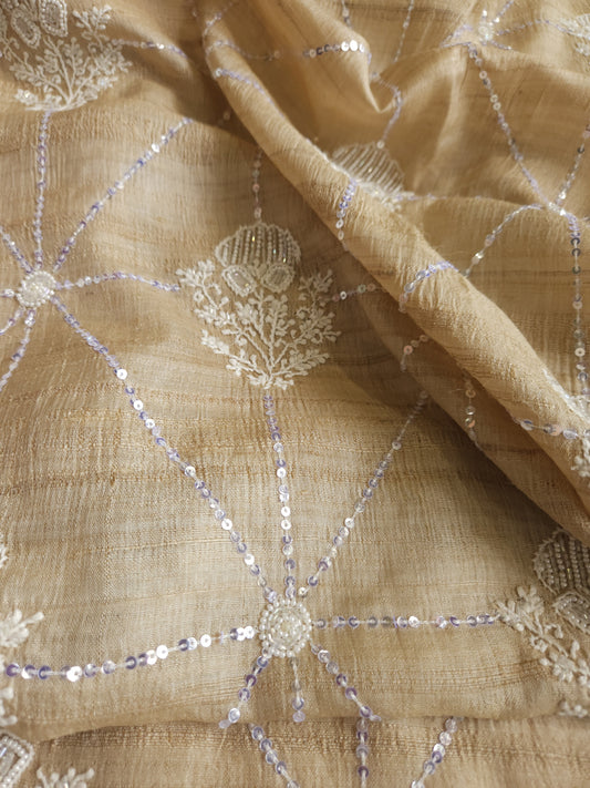 Pure Silk 2-Piece Set (Natural Colour)