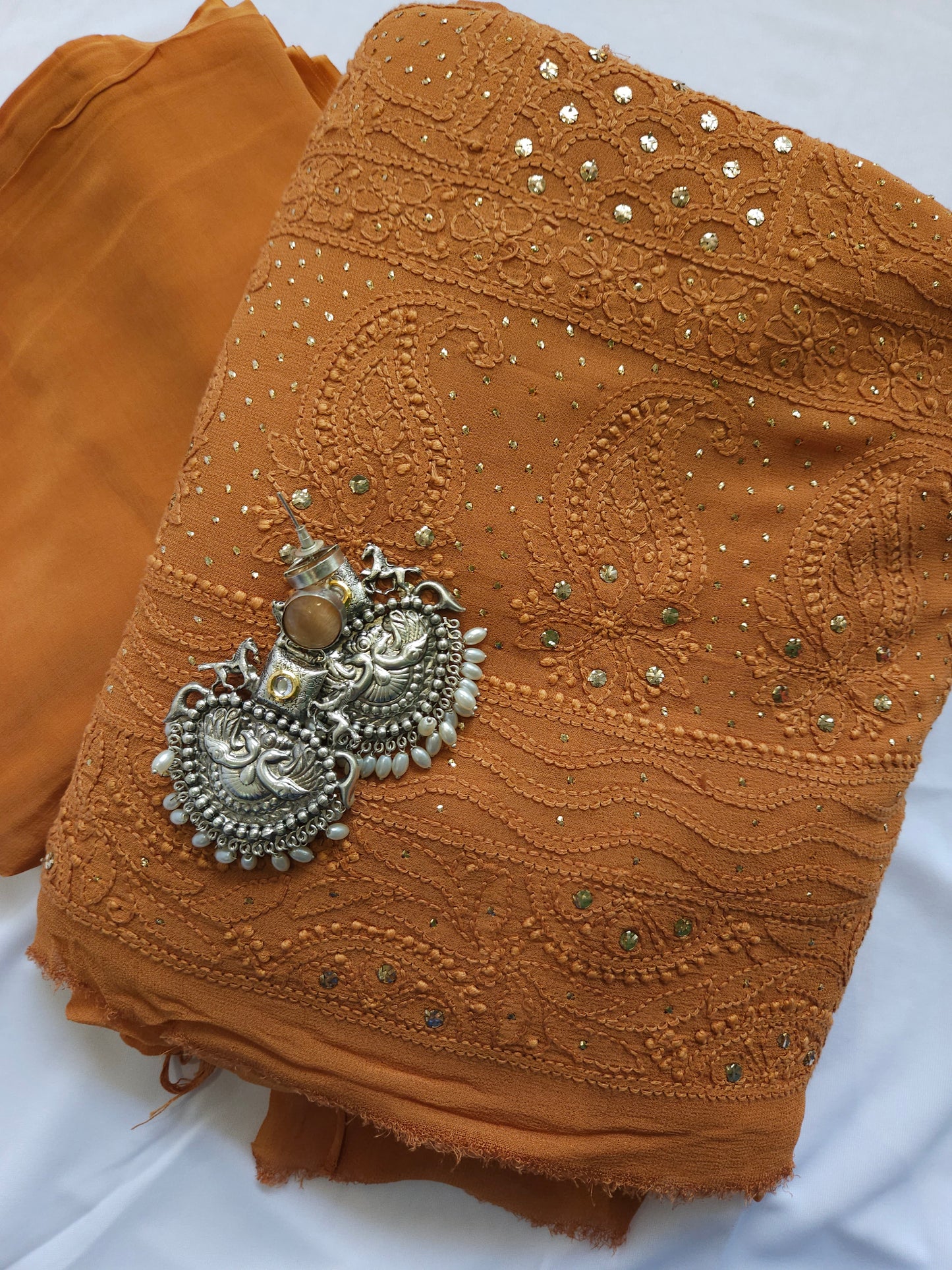 Viscose Georgette 3-Piece Suit Set (PS001)