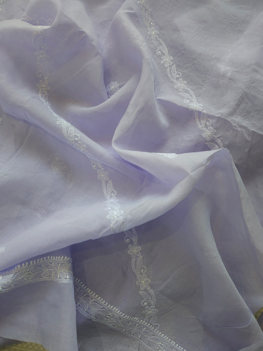 Cotton 3-Piece Suit (Lavender) (PS055)