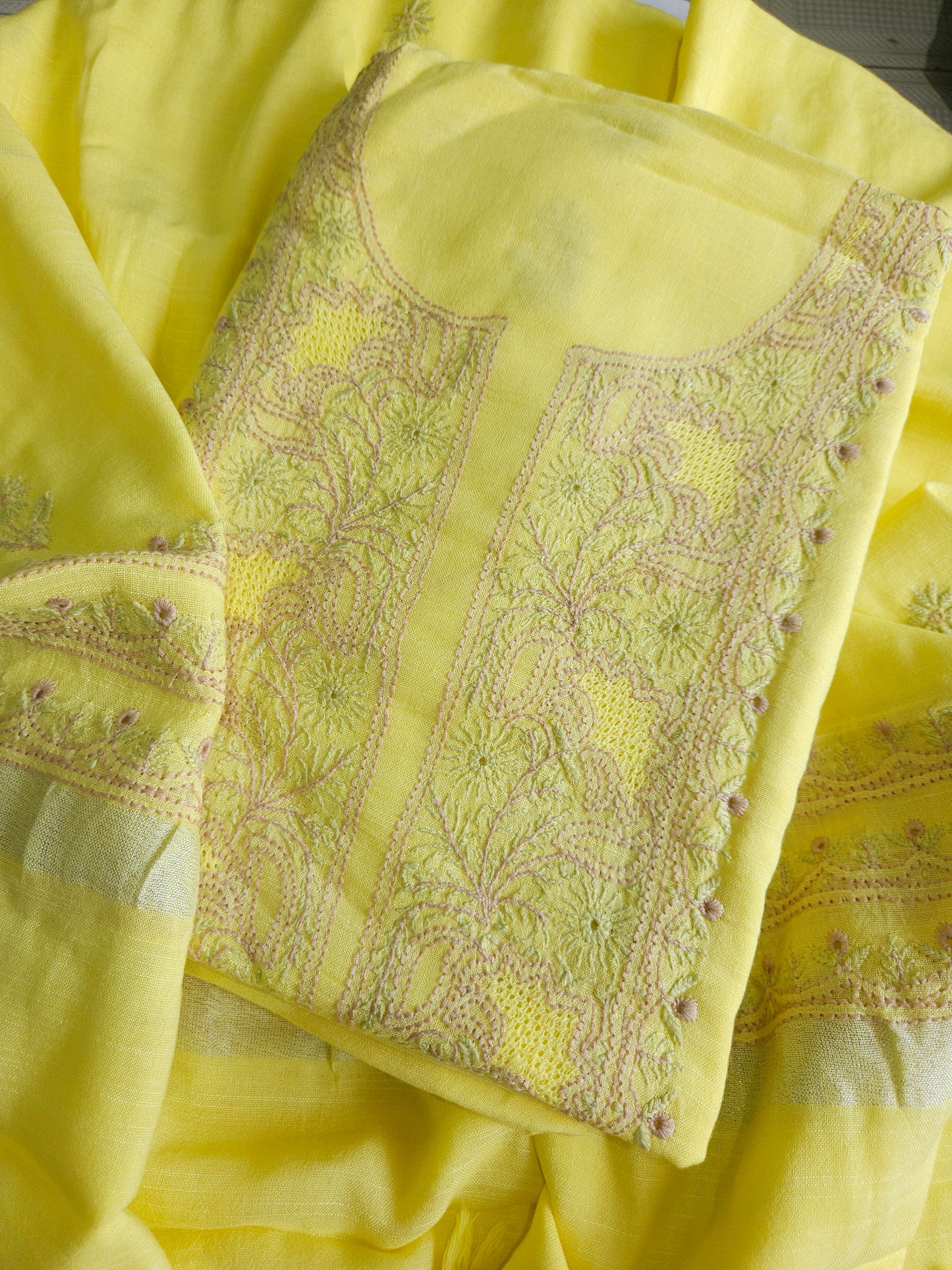 Bhagalpuri Linen 2-piece Suit