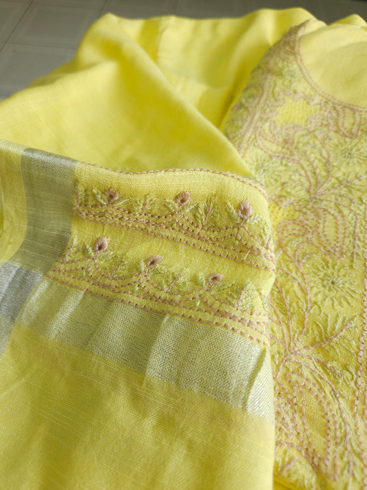 Bhagalpuri Linen 2-piece Suit