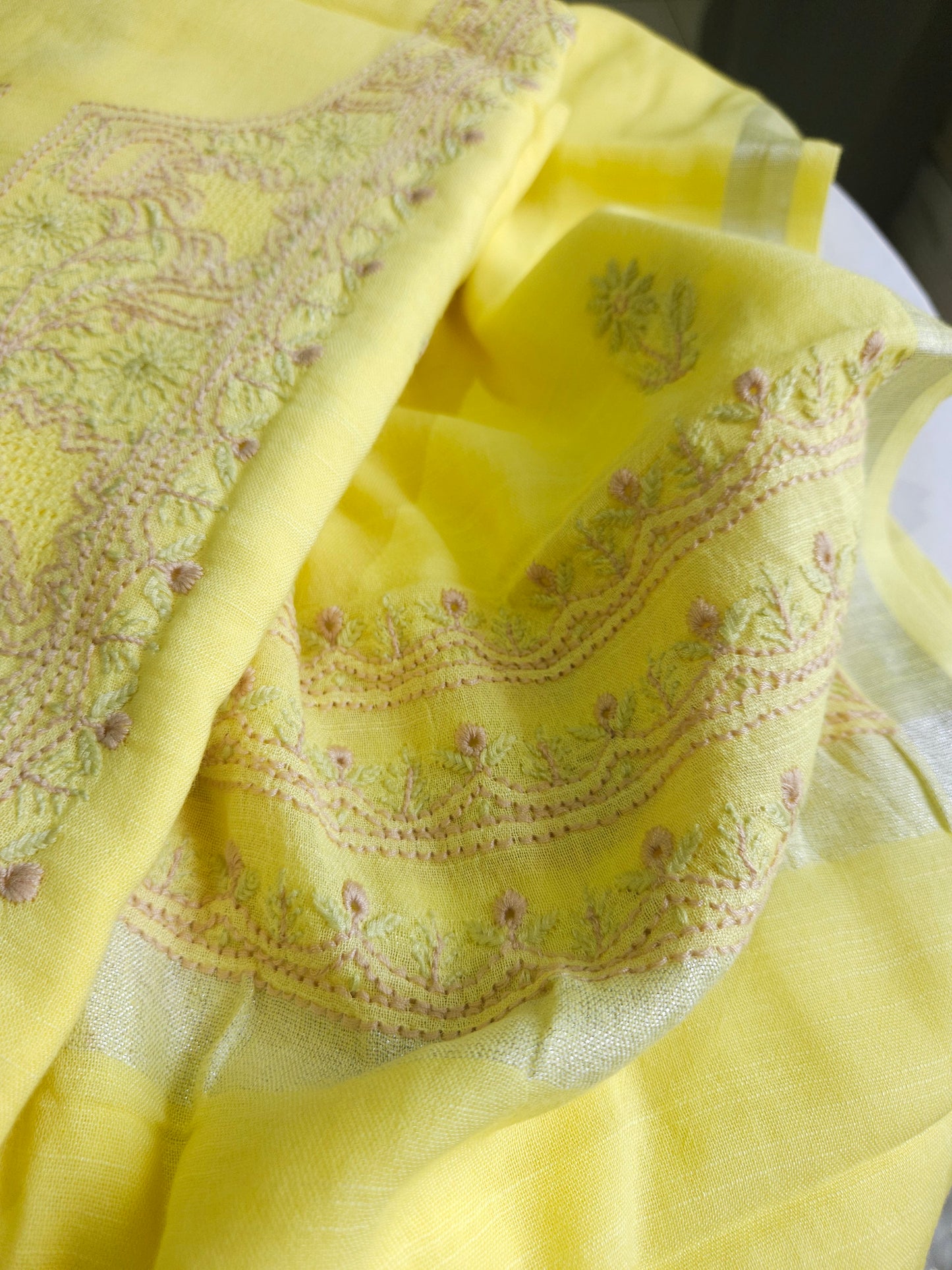 Bhagalpuri Linen 2-piece Suit