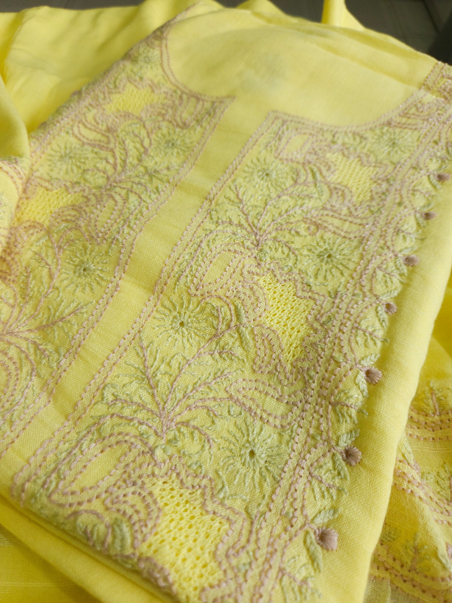 Bhagalpuri Linen 2-piece Suit