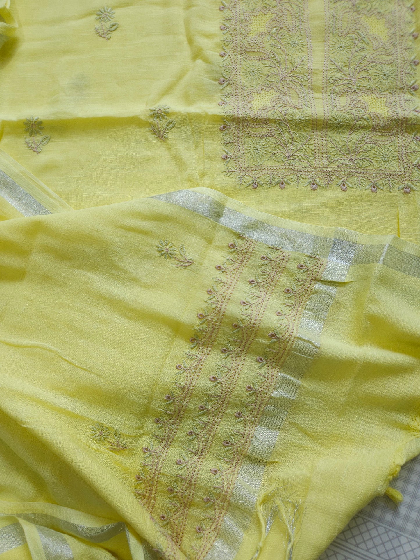 Bhagalpuri Linen 2-piece Suit