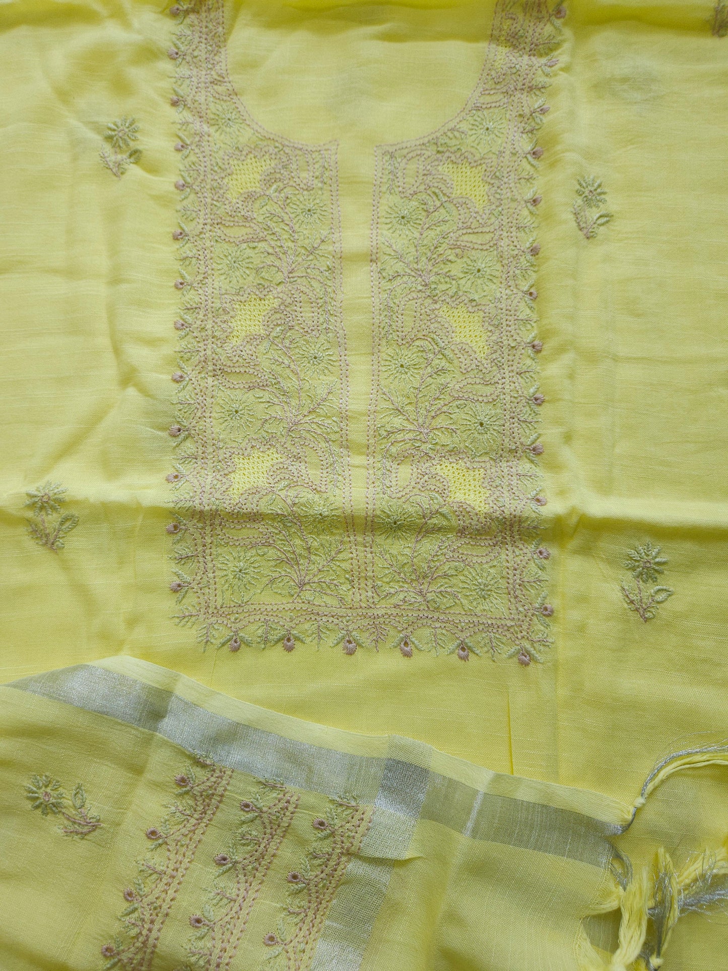 Bhagalpuri Linen 2-piece Suit