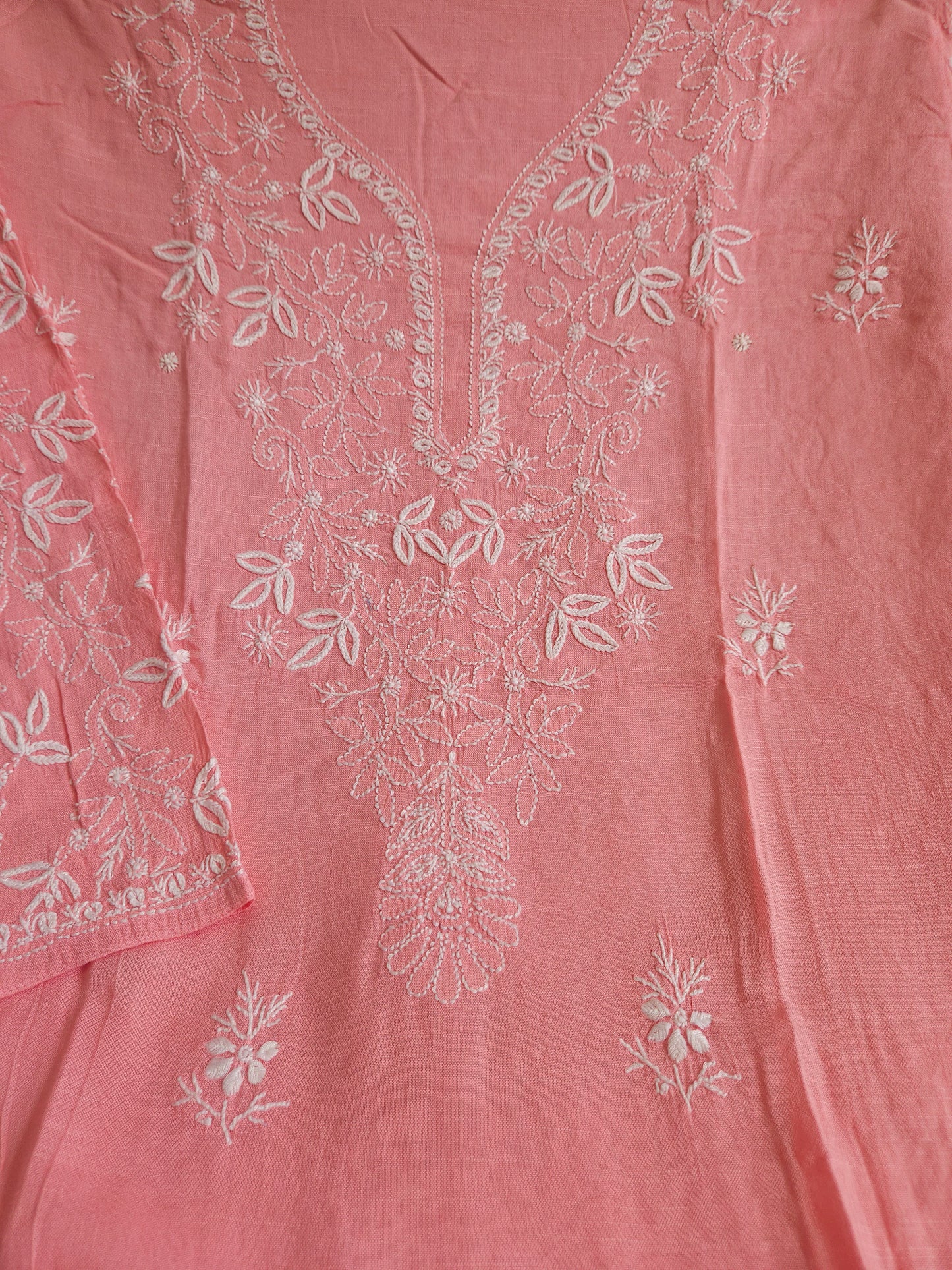 Linen Chikankari 2-Piece Suit