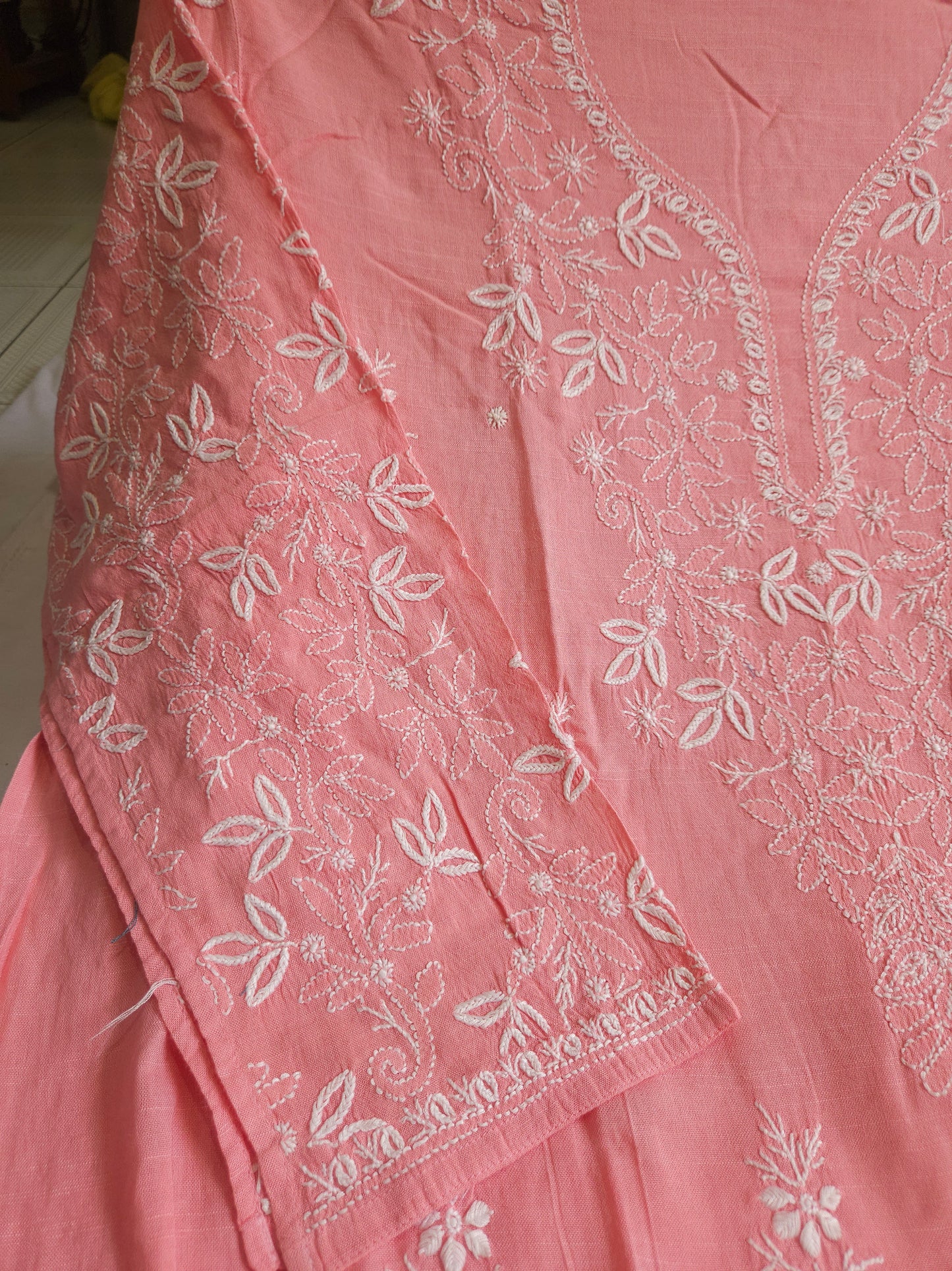 Linen Chikankari 2-Piece Suit
