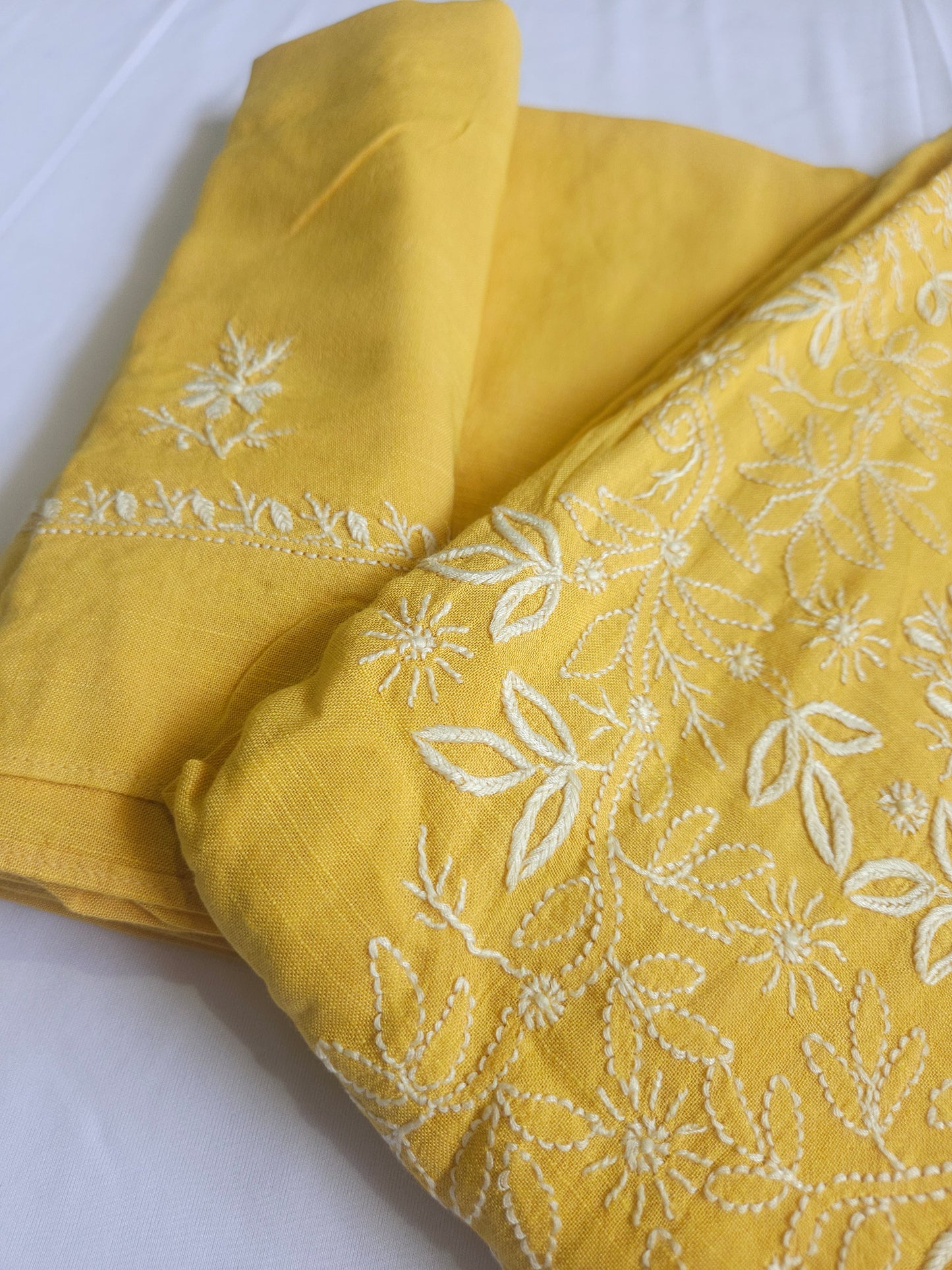 Linen Chikankari 2-Piece Suit