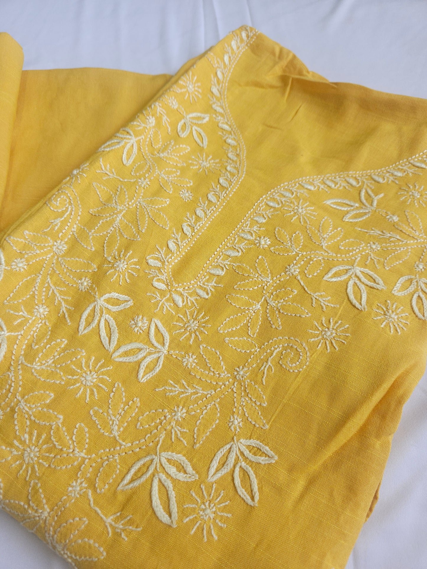 Linen Chikankari 2-Piece Suit