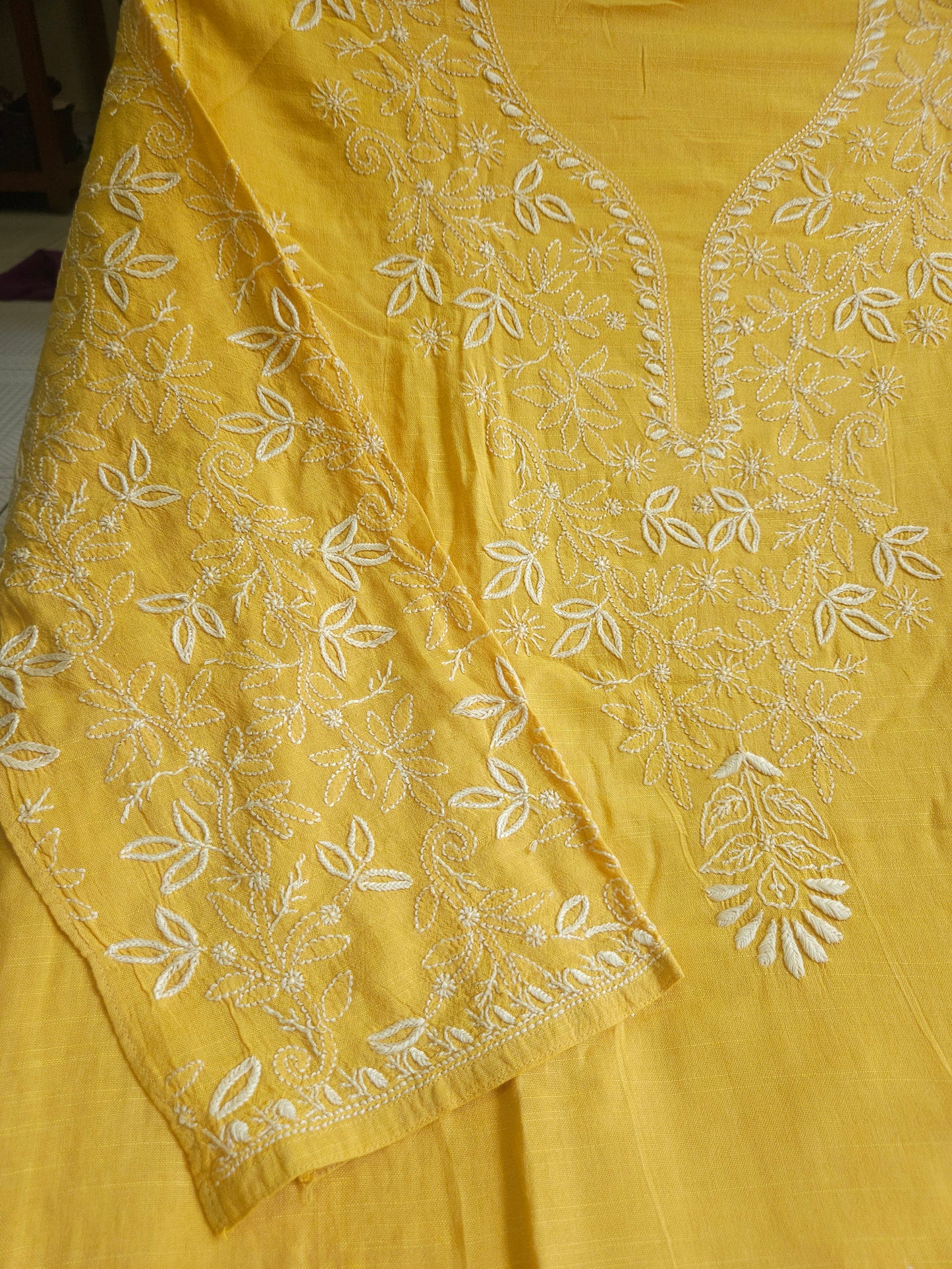 Linen Chikankari 2-Piece Suit