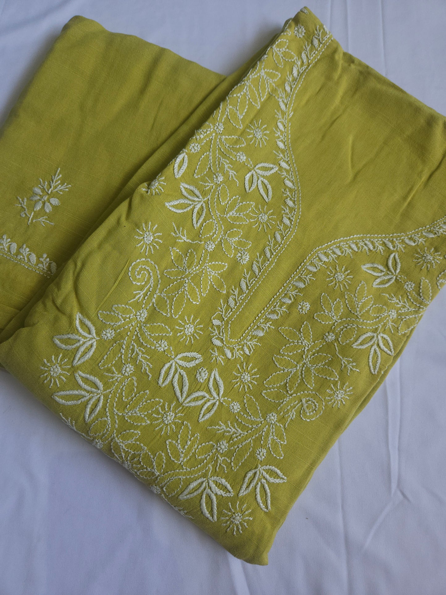 Linen Chikankari 2-Piece Suit