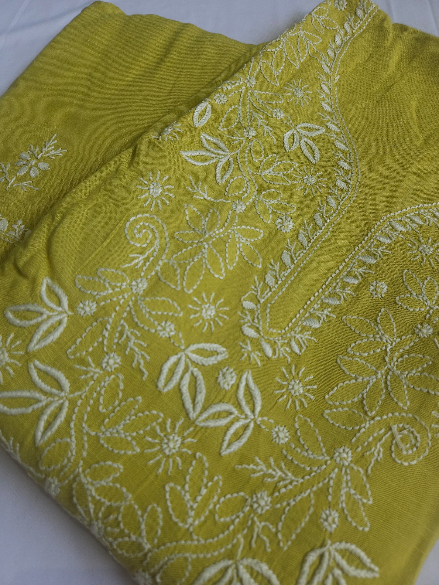 Linen Chikankari 2-Piece Suit