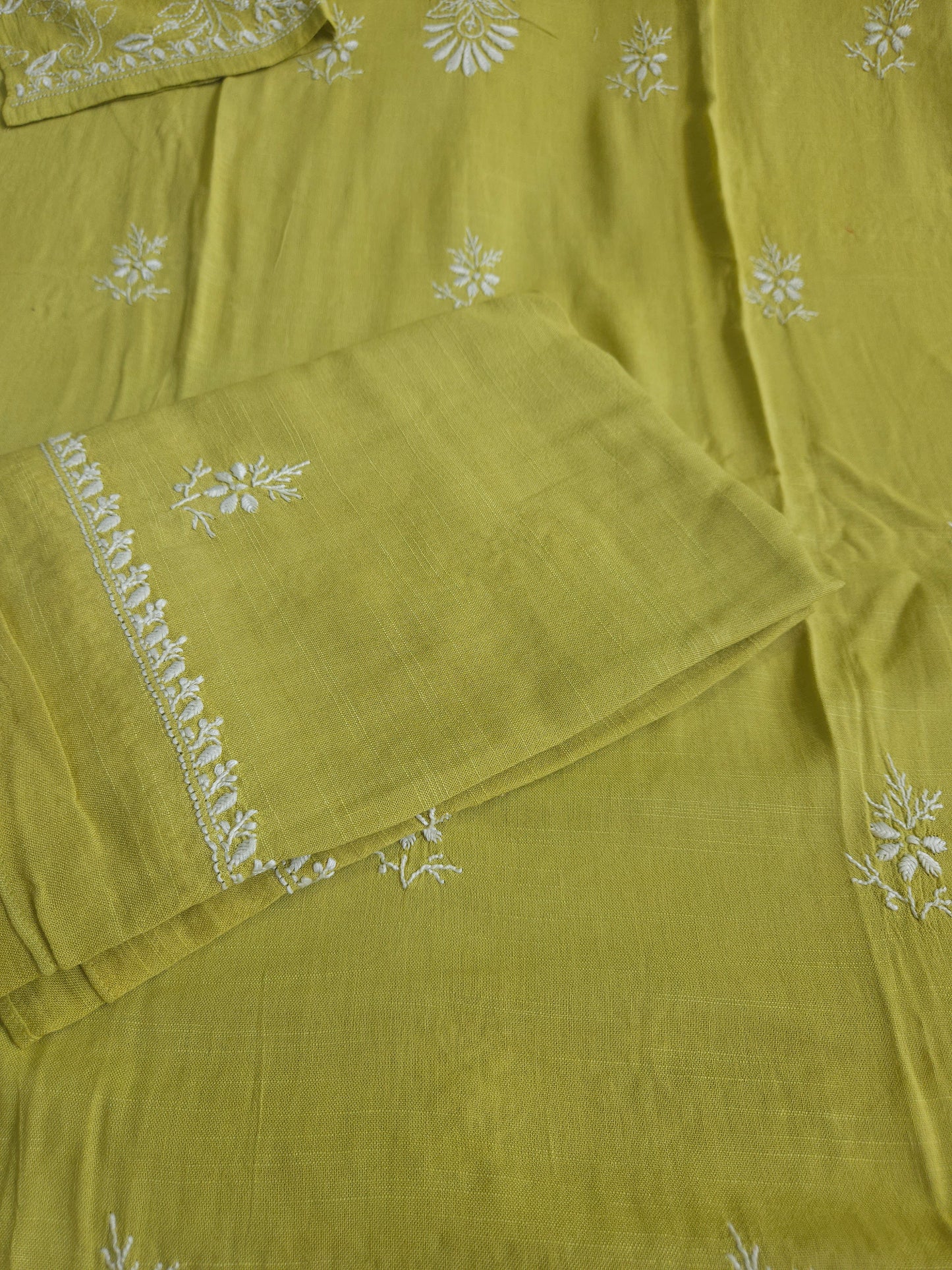 Linen Chikankari 2-Piece Suit