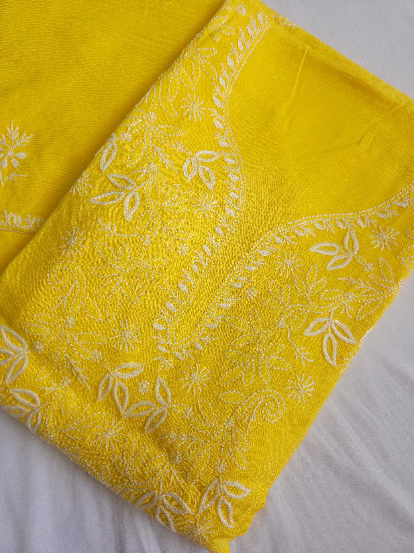 Linen Chikankari 2-Piece Suit