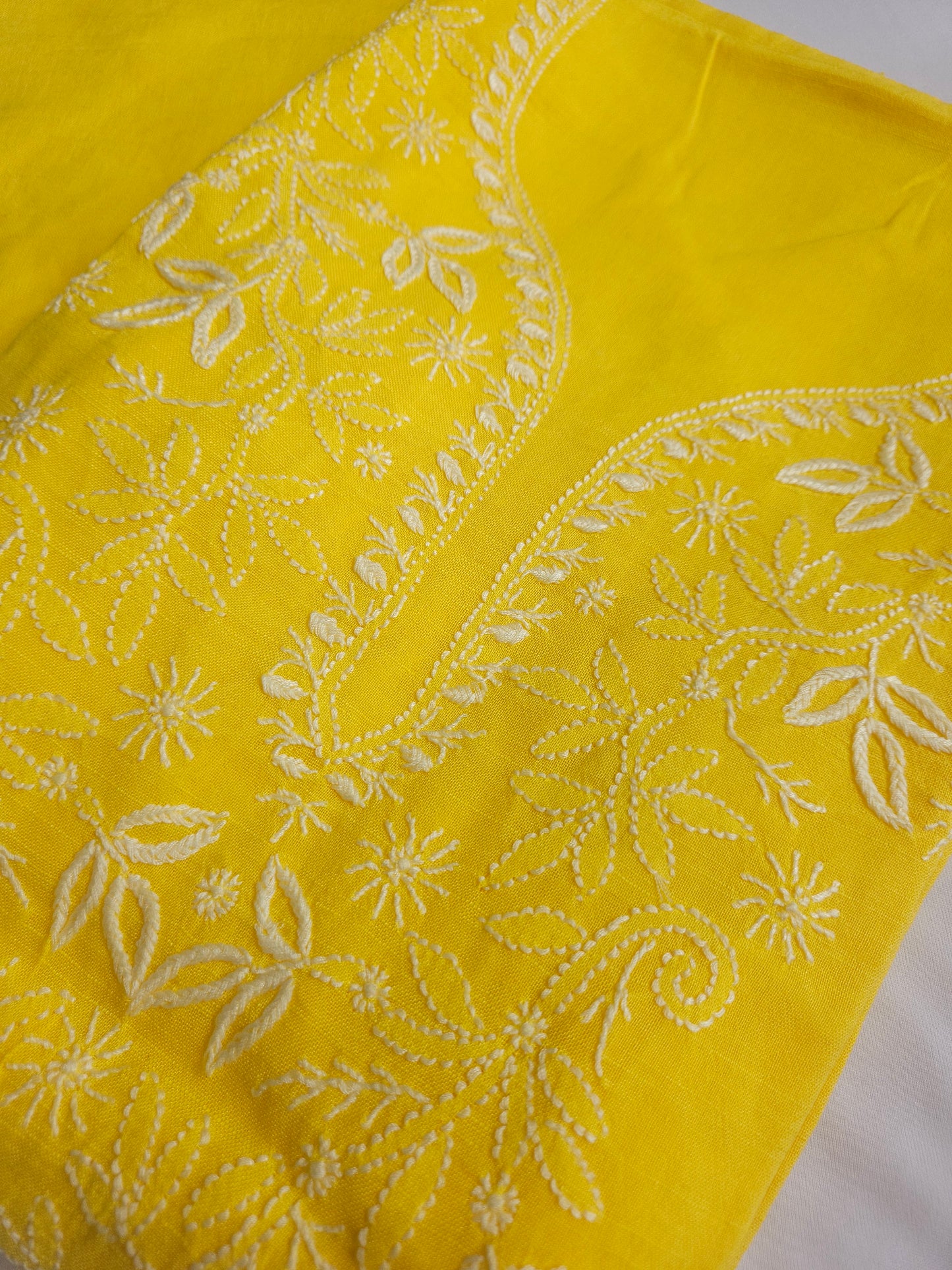 Linen Chikankari 2-Piece Suit