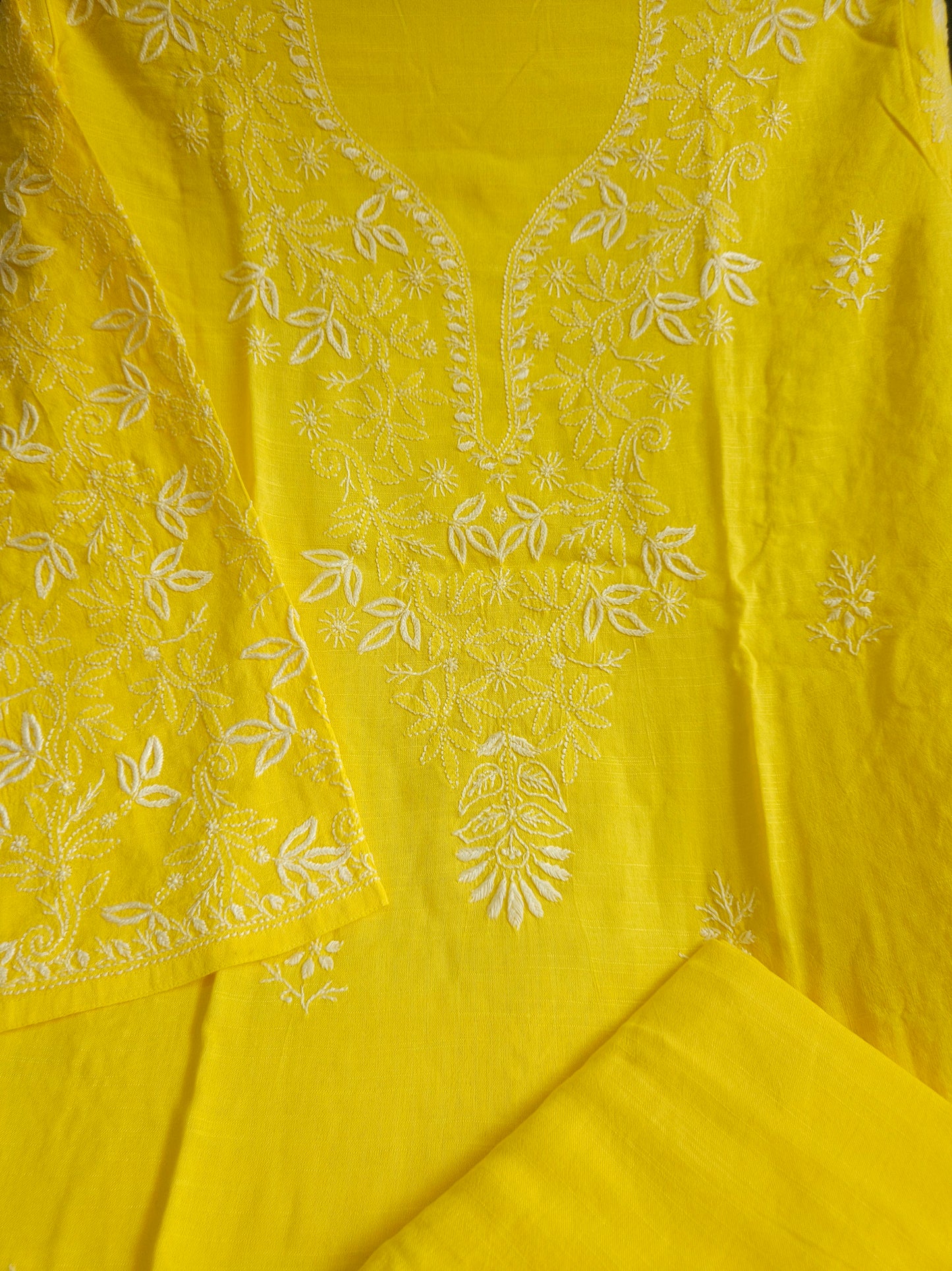 Linen Chikankari 2-Piece Suit
