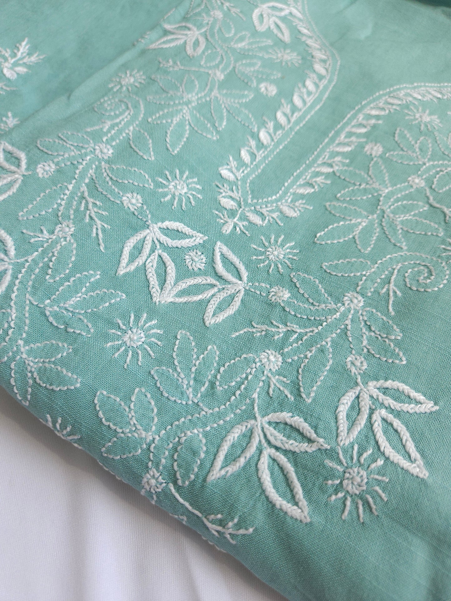 Linen Chikankari 2-Piece Suit