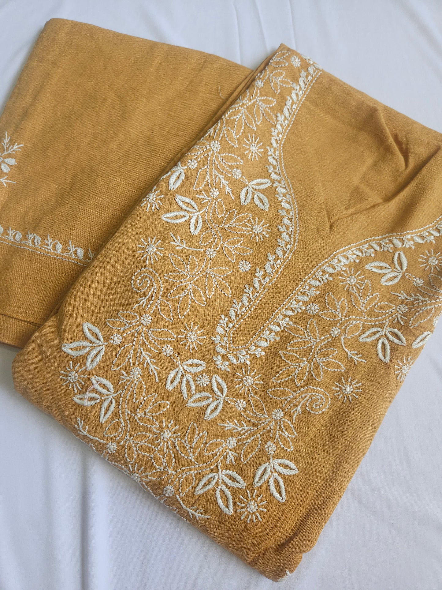Linen Chikankari 2-Piece Suit