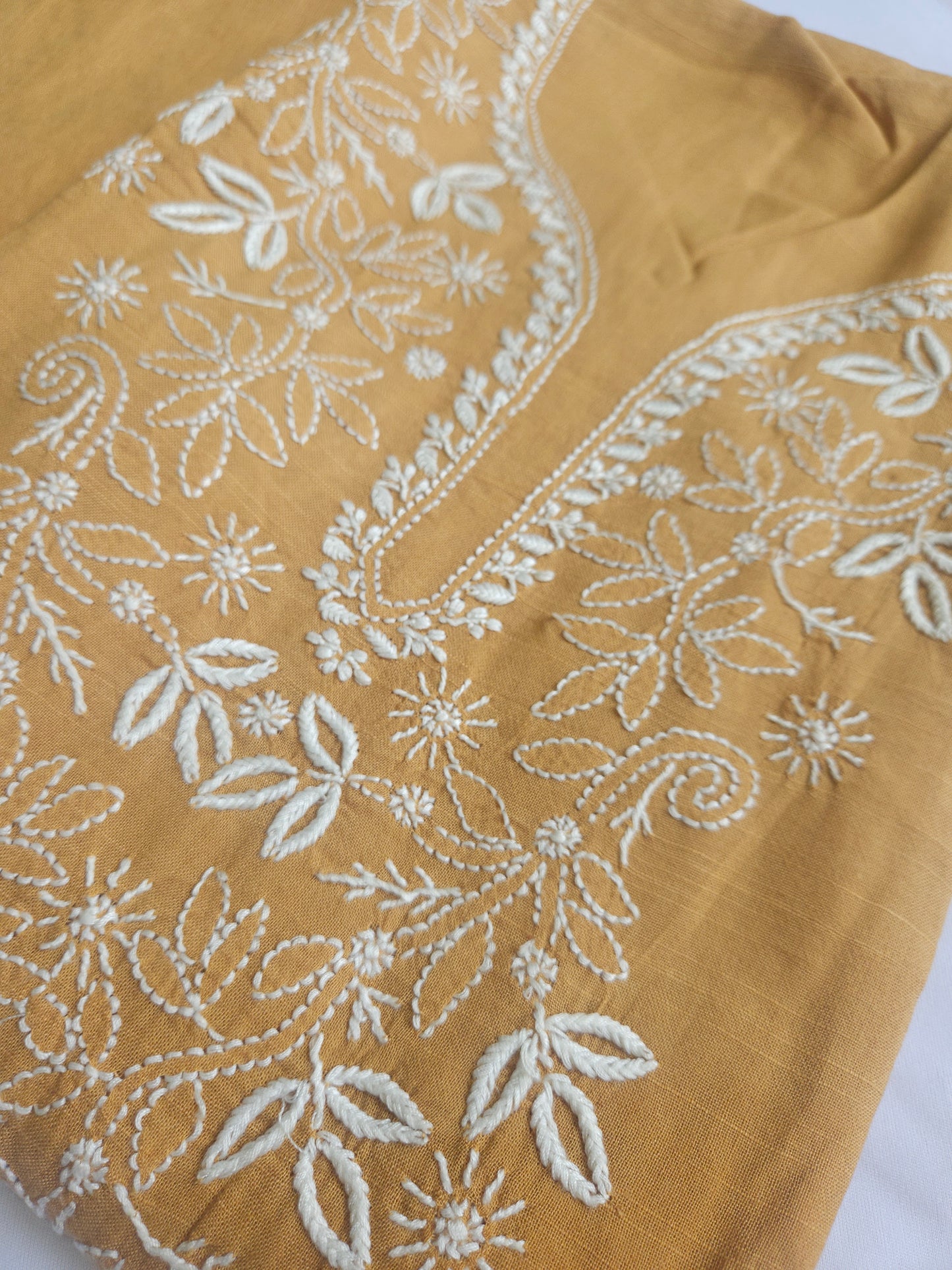 Linen Chikankari 2-Piece Suit