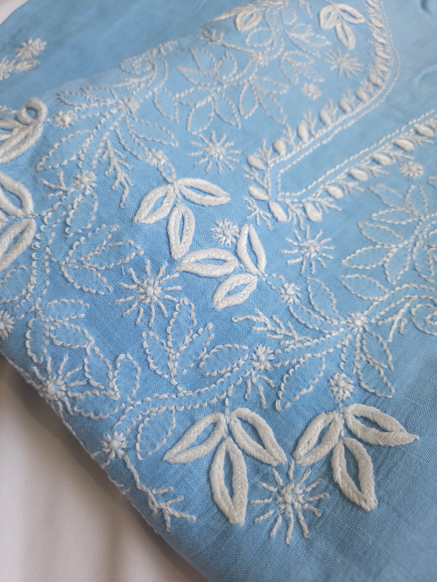Linen Chikankari 2-Piece Suit