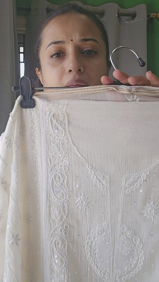 Malmal Chanderi 2-Piece Suit (PSC092)