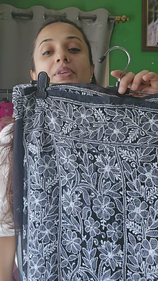 Semi Georgette Saree (PSC128)