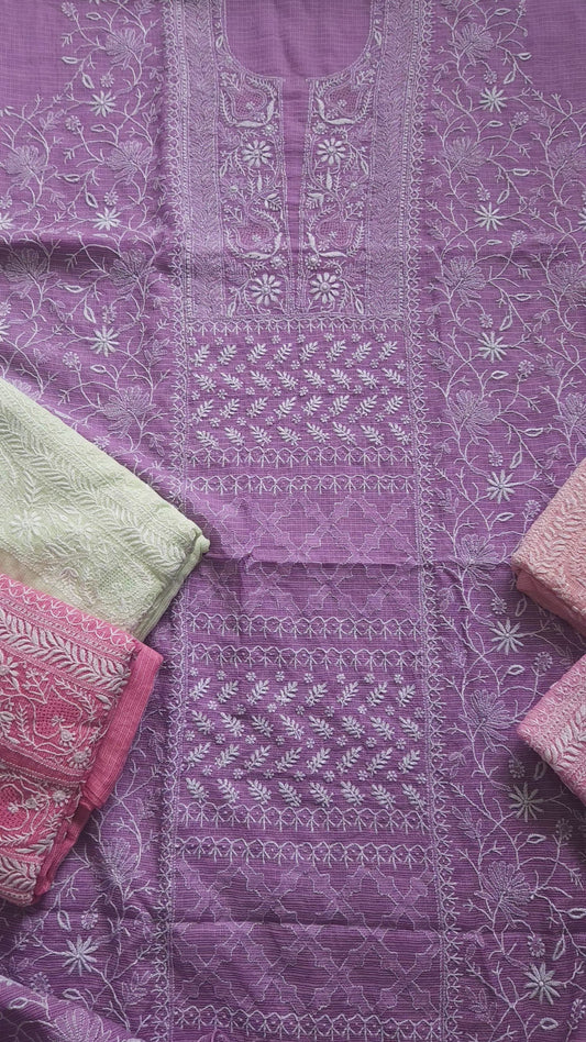Soft SemiKotta Silk /Mal Kotta 2piece Unstiched Suit
