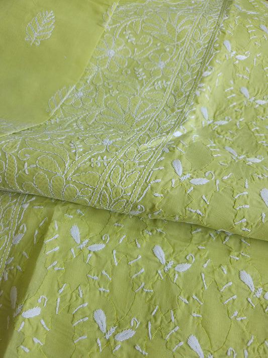 Cotton Voi Daraz Chikankari Kurti