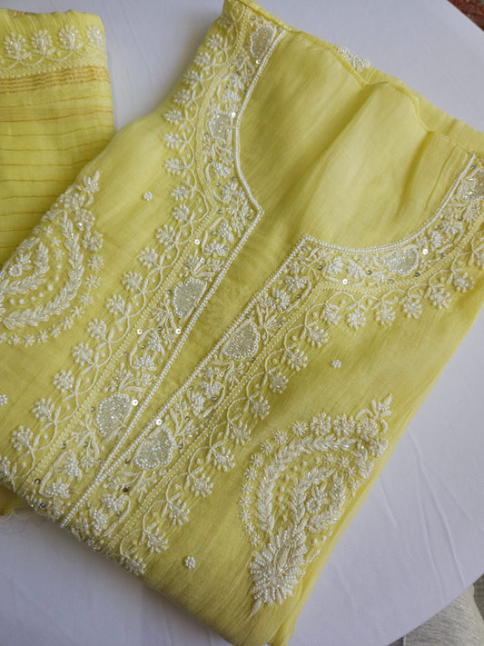 Malmal Chanderi 2-Piece Suit (PSC112)