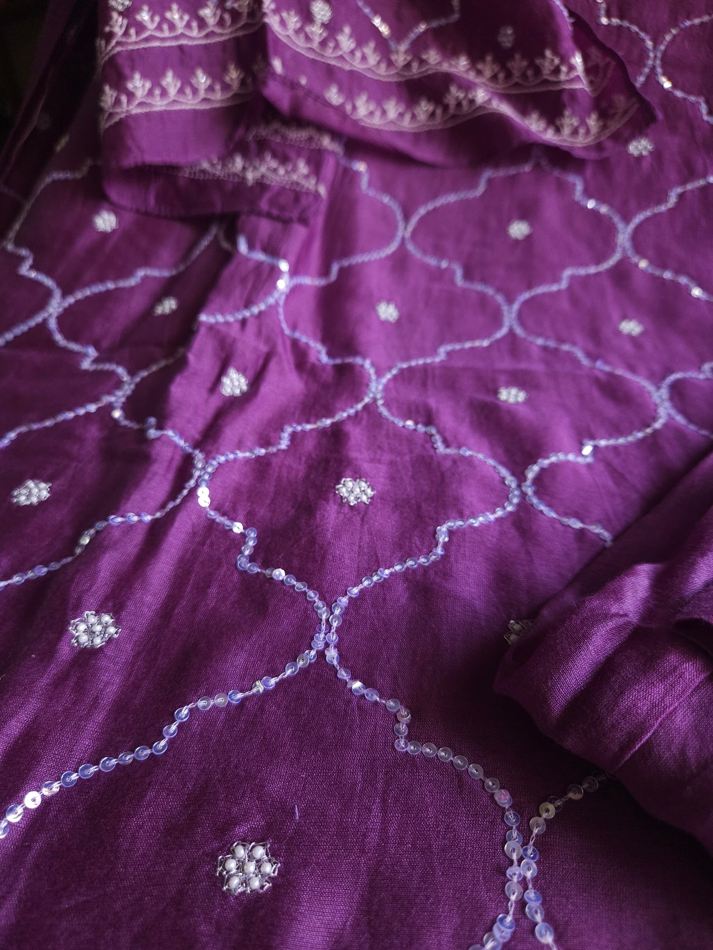 American Chanderi 2-Piece Coord Set (PSC135)