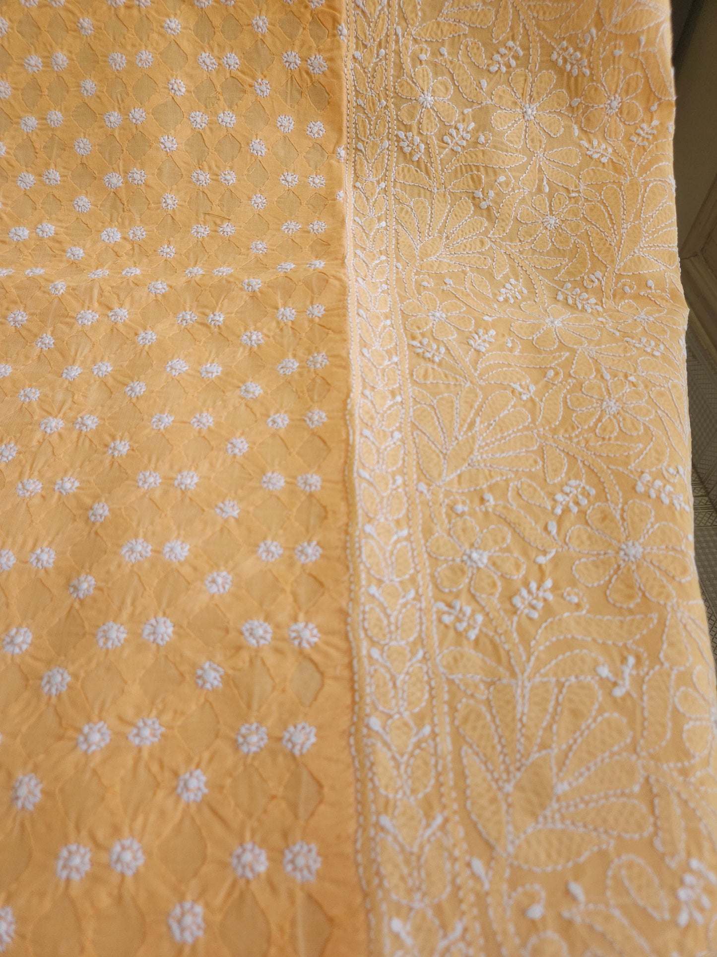 Cotton Voil Daraz Chikankari Kurti