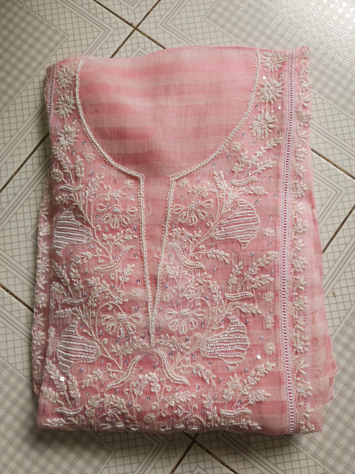 2Piece Pure Organza Soft Coord Set PSC041