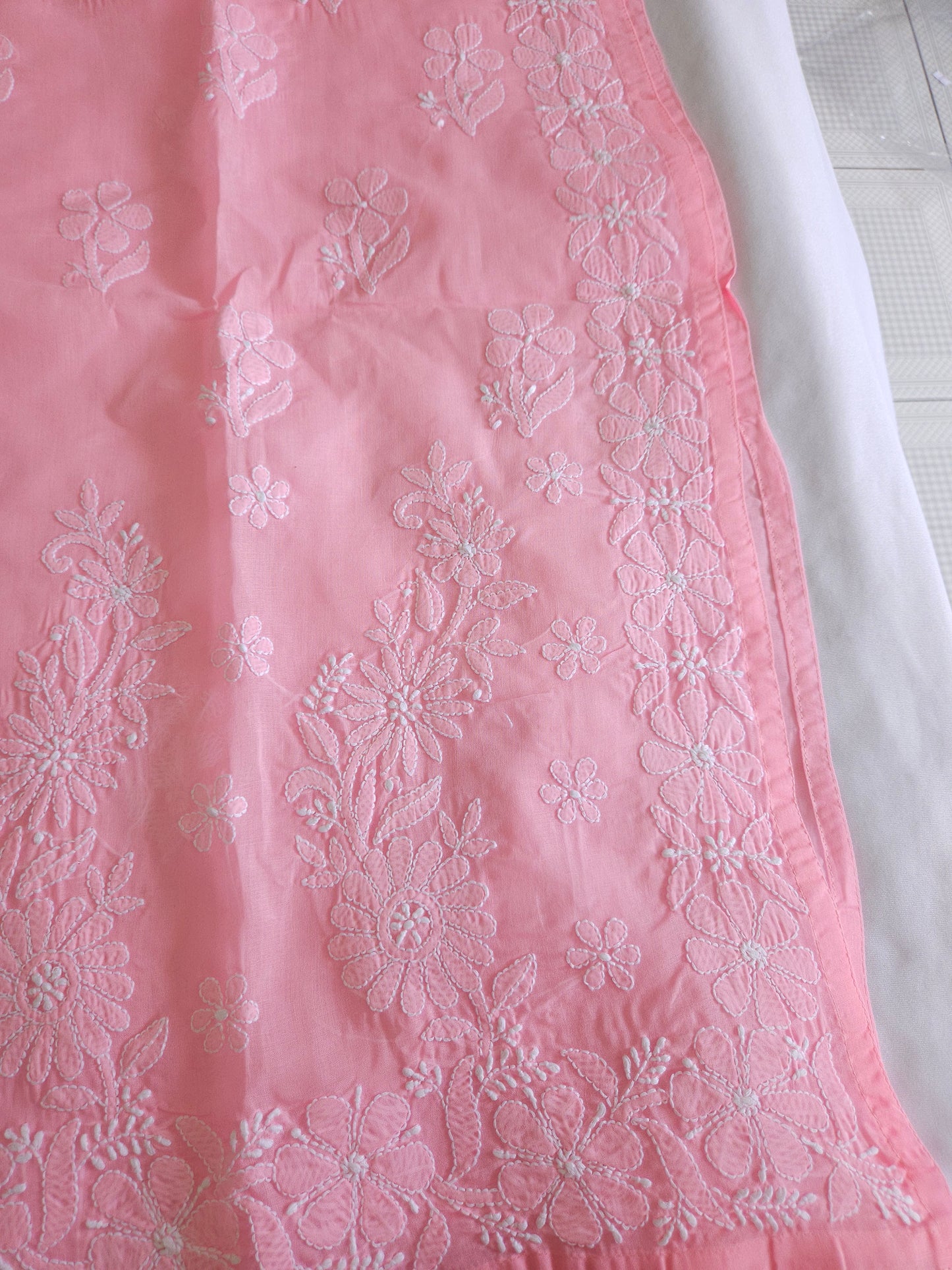 Cotton Voil Stitched Kurtas Design 003 (5 colours avlb)