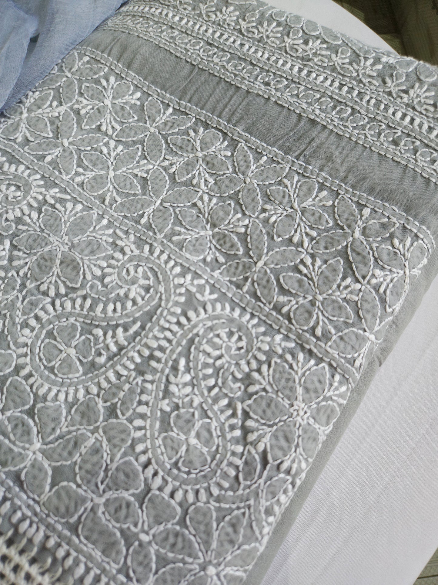 Cotton Voil 3Piece Chikankari Suit CSS003