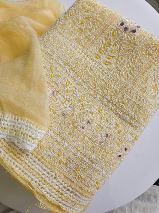 Kotta Cotton 3-Piece Chikankari Suit (PSC212)