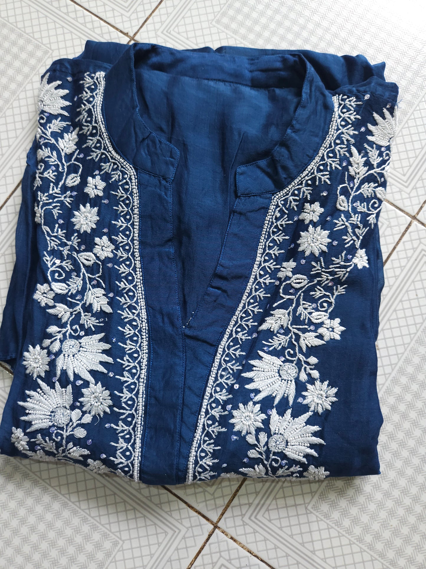2Piece American Chanderi Coord Set PSC043