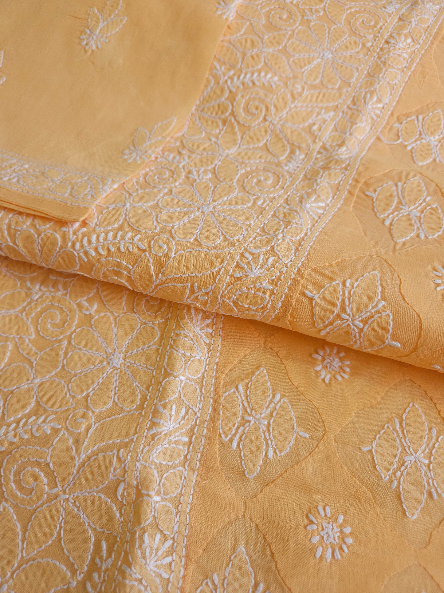 Cotton Voil Daraz Chikankari Kurti