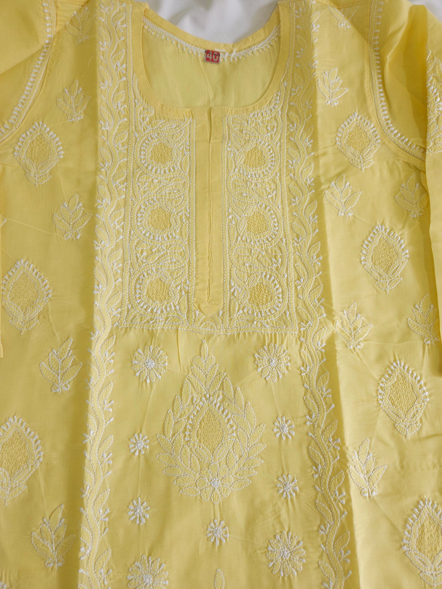 Cotton Voil Stitched Kurtas Design001 (12 Colours Avlb )