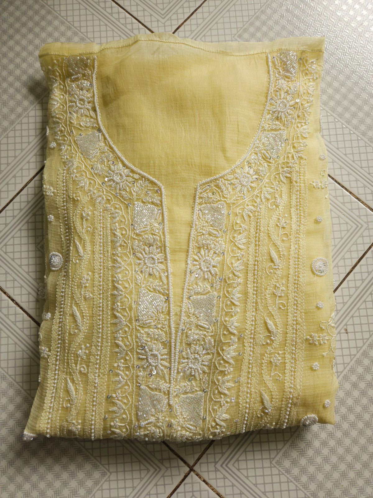 2Piece Pure Organza Soft Suit PSC038